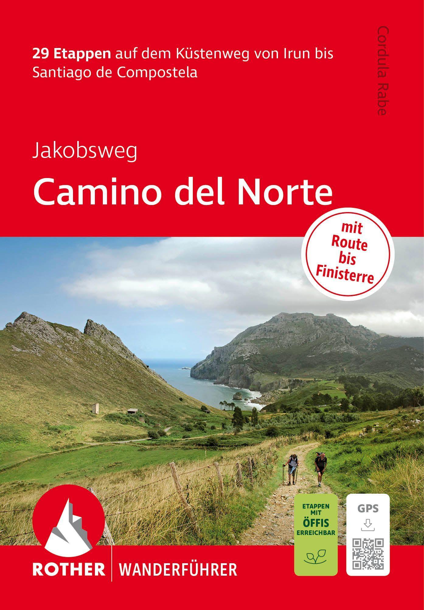 Rabe, Cordula/Jakobsweg - Camino del Norte, Rother Wanderführer