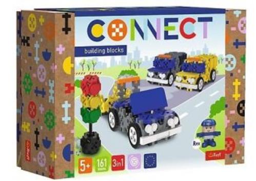 CONNECT M - Rettungswagen / Polizeiauto 161 Teile + Anleitung