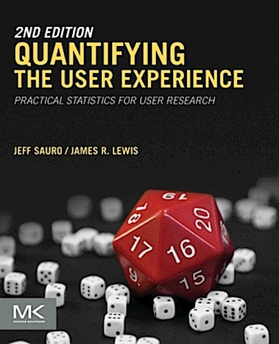 Buchcover: Quantifying the User Experience