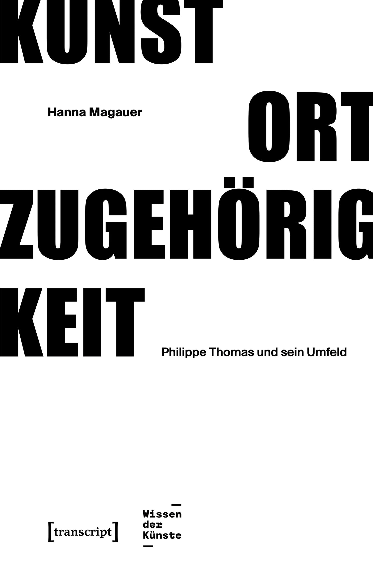Kunst - Ort - Zugehörigkeit
