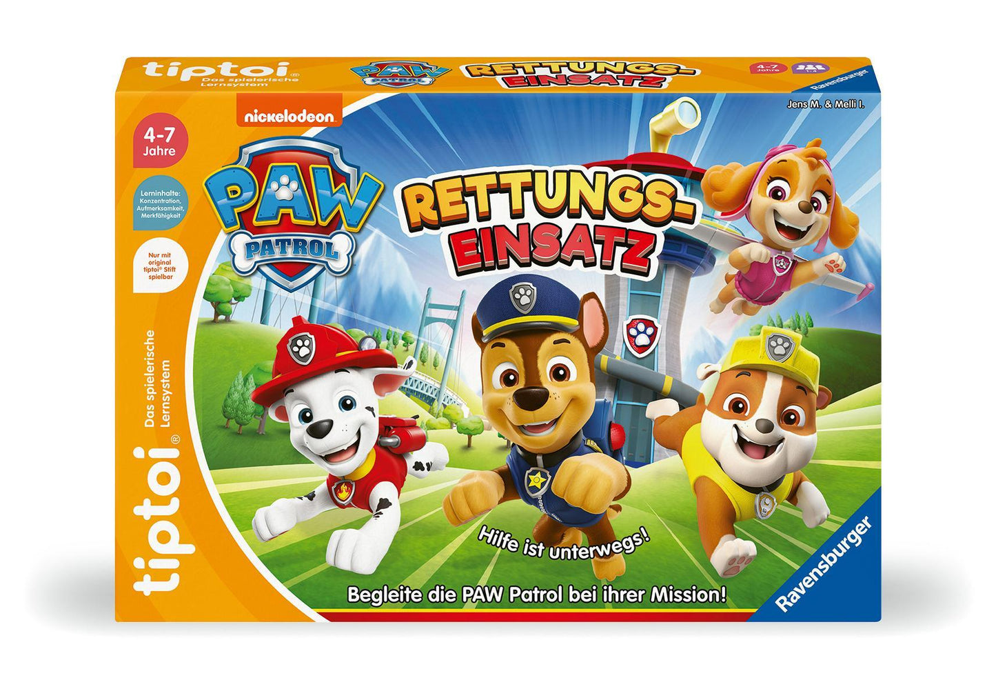 M., Jens/tiptoi® Paw Patrol Rettungseinsatz - ab 4 Jahre