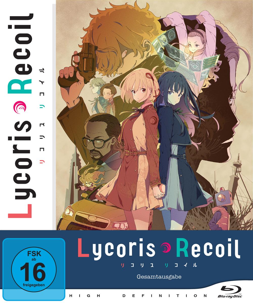 Lycoris Recoil - Gesamtausgabe,2 Blu-ray
