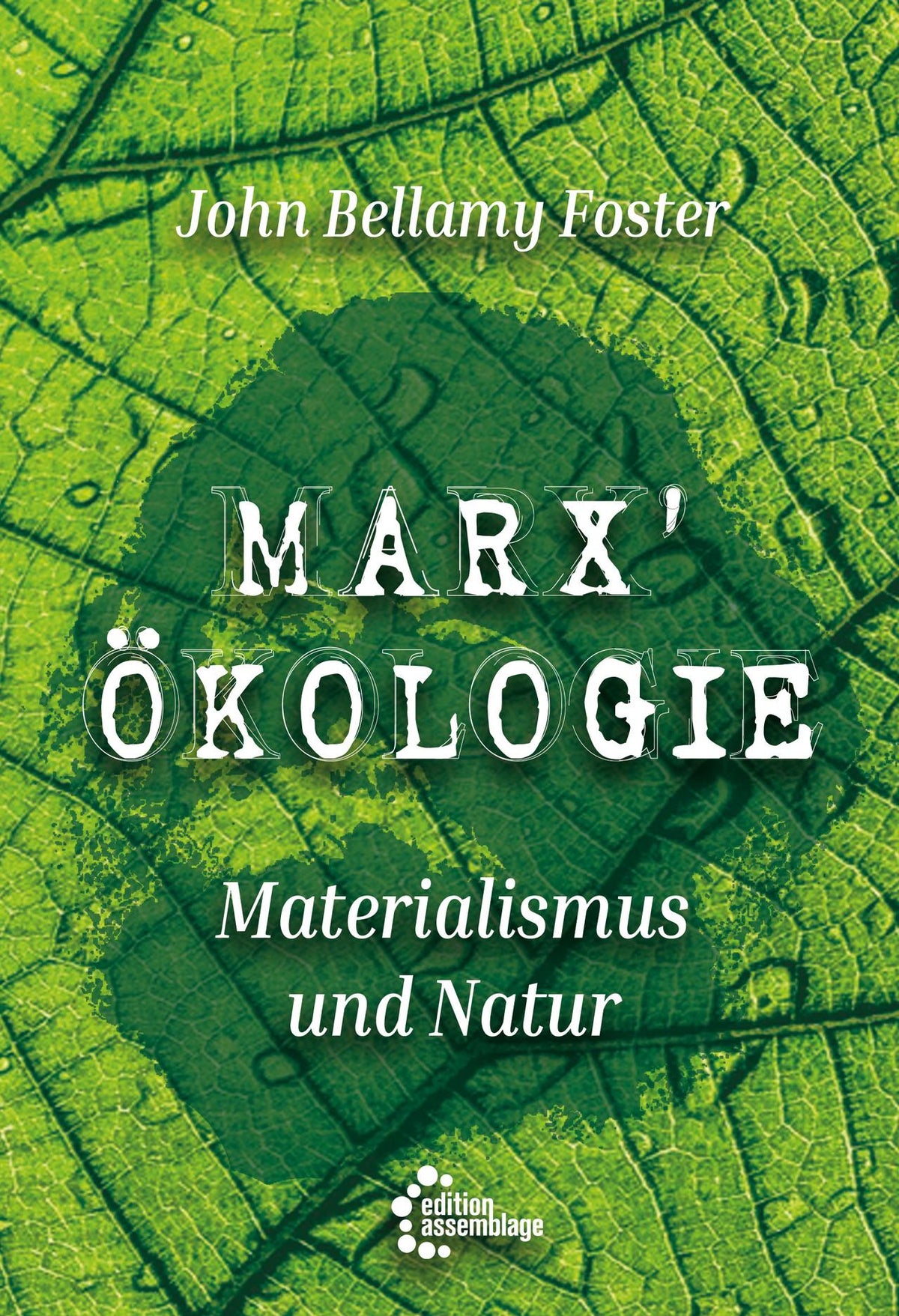 Buchcover: Marx' Ökologie