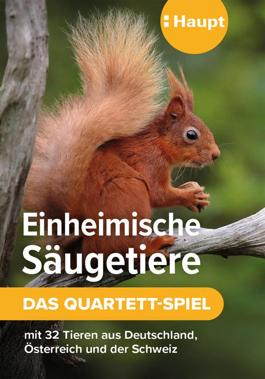Buchcover: Einheimische Säugetiere - das Quartett-Spiel