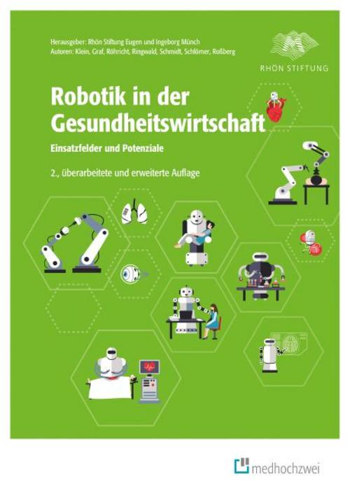 Buchcover: Robotik in der Gesundheitswirtschaft