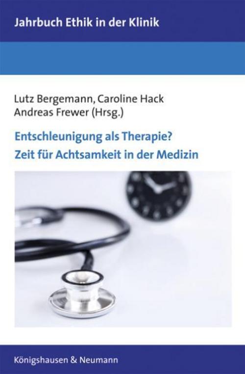 Buchcover: Entschleunigung als Therapie?