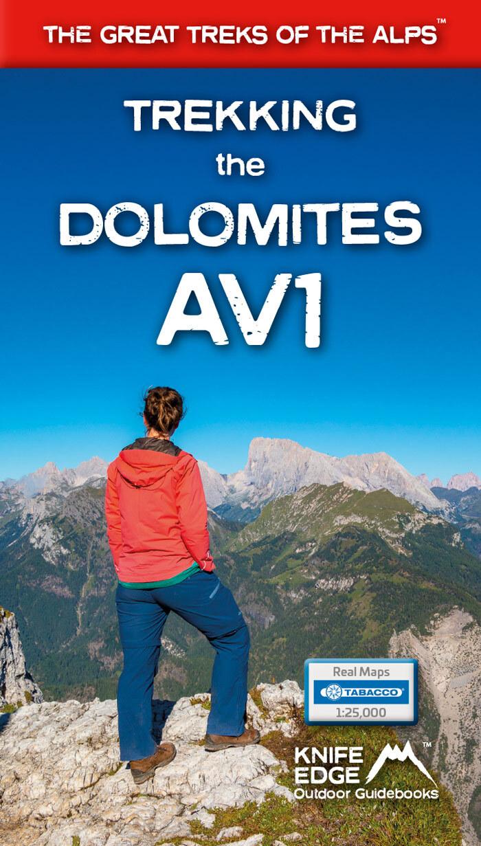 Buchcover: Trekking the Dolomites AV1