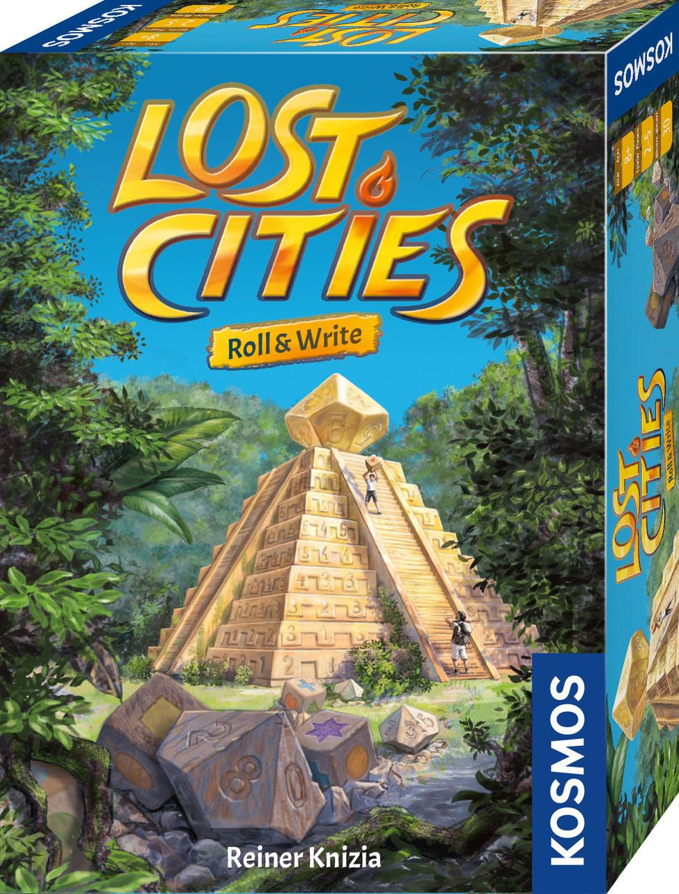 Buchcover: Lost Cities - Roll & Write (Spiel)