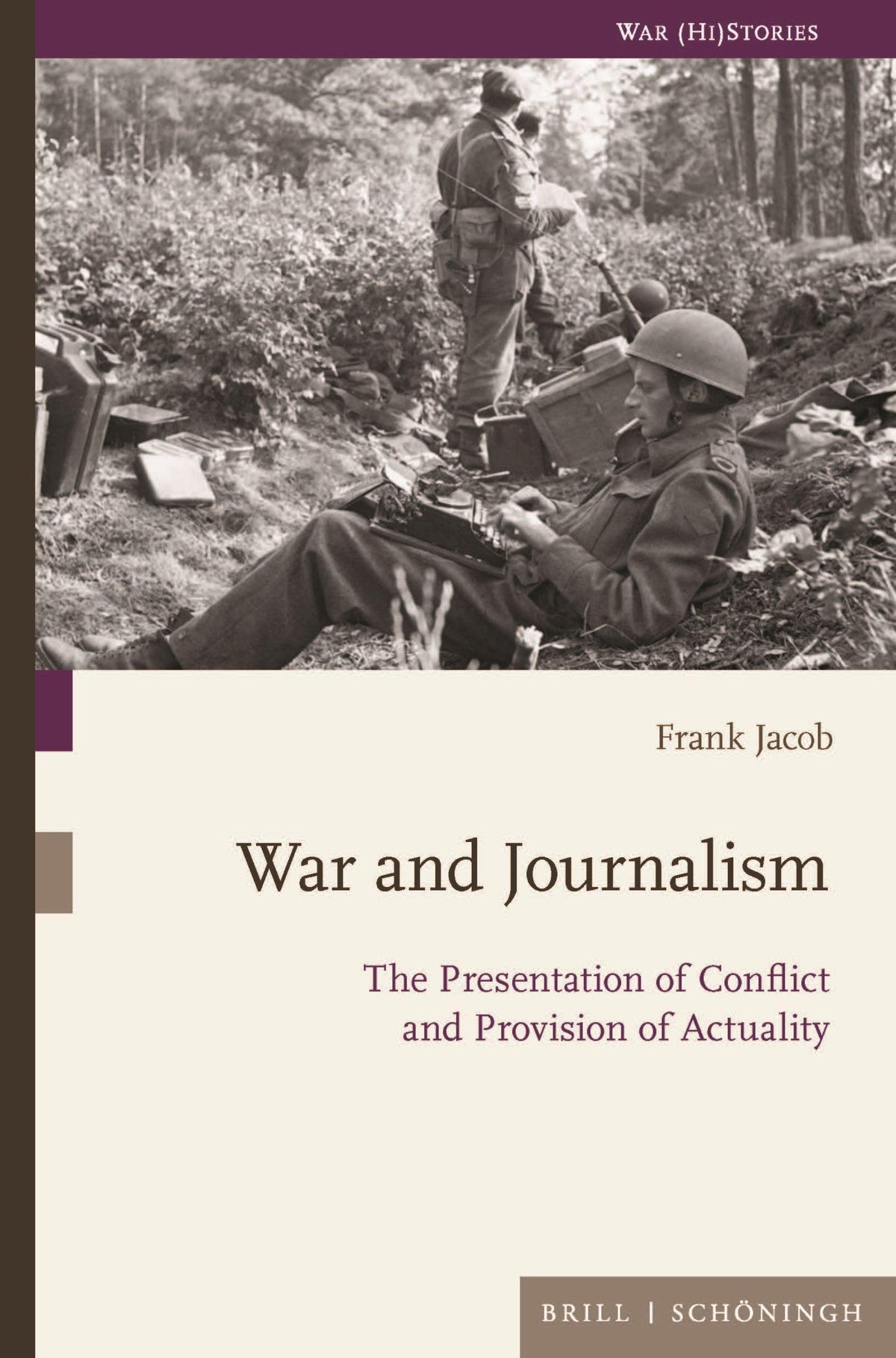 Buchcover: War and Journalism