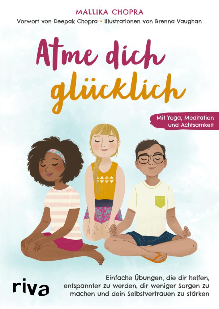 Buchcover: Atme dich glücklich