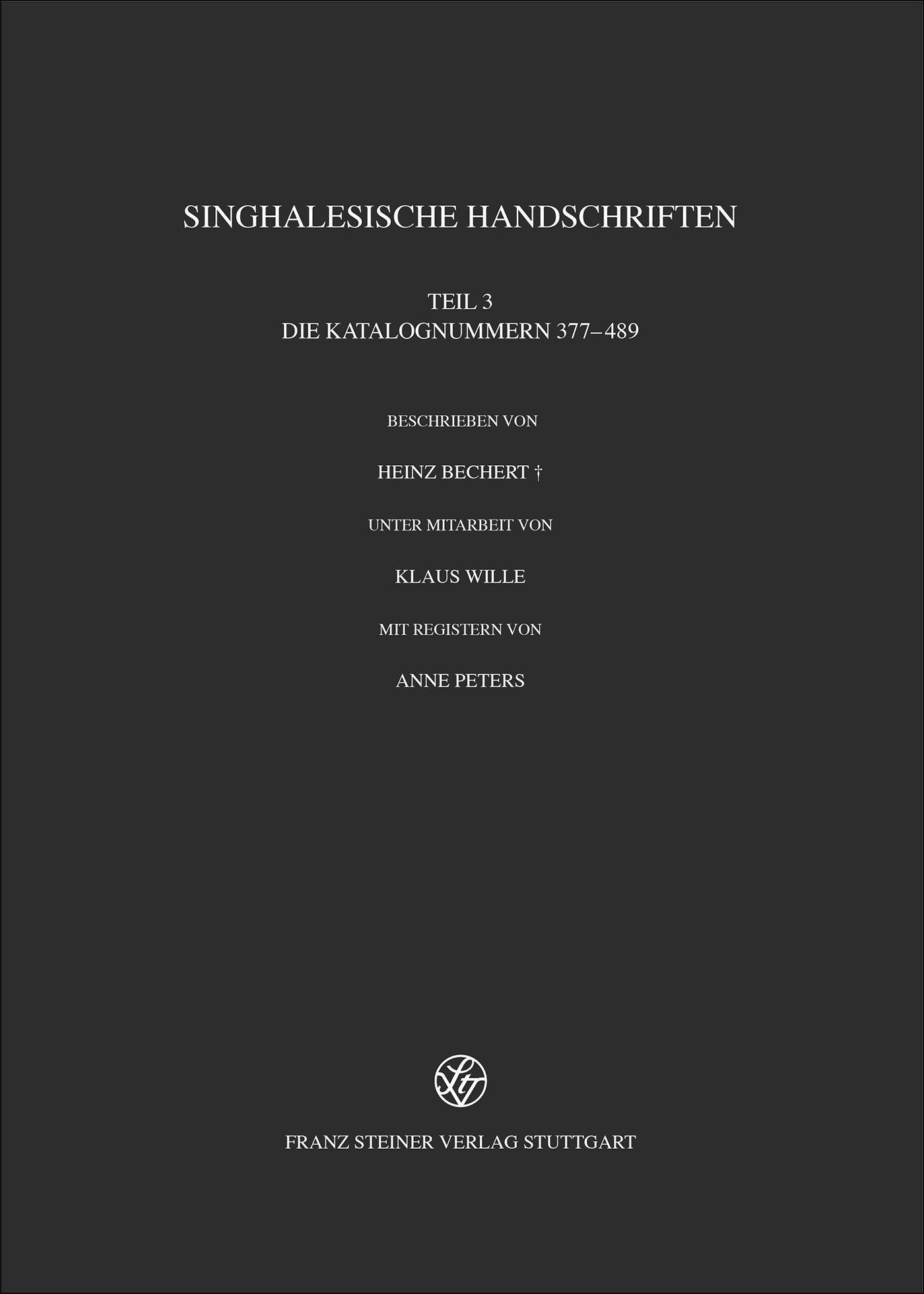 Singhalesische Handschriften