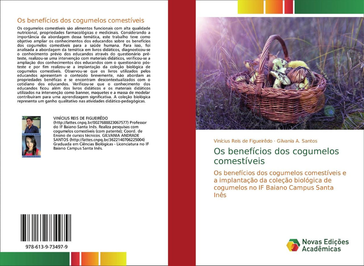 Buchcover: Os benefícios dos cogumelos comestíveis