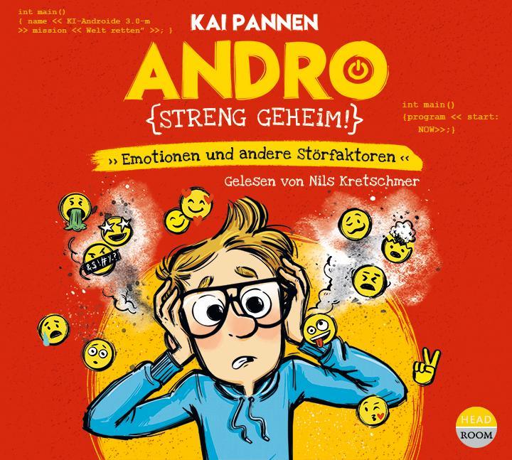 Andro, streng geheim! - Emotionen und andere Störfaktoren (Teil 2),1 Audio-CD