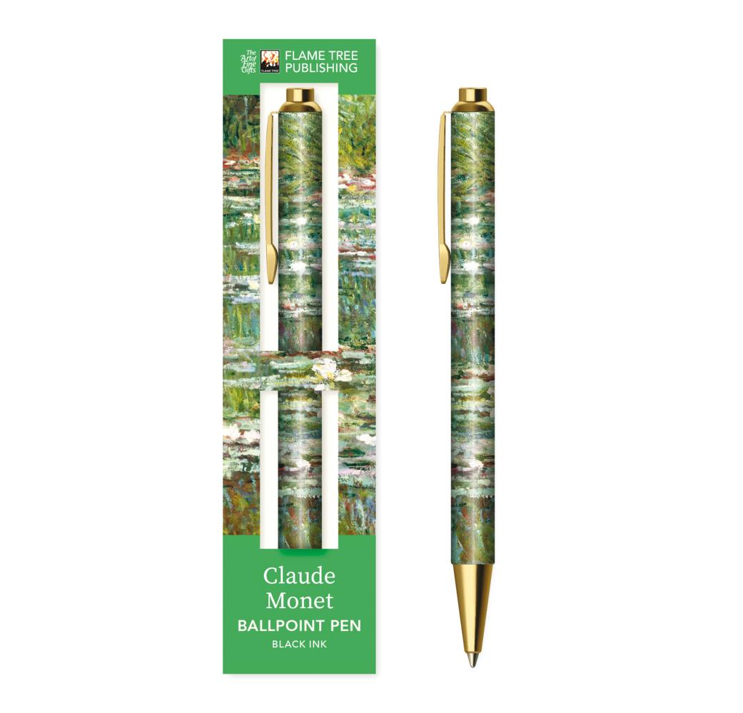 Buchcover: Premium Kugelschreiber: Claude Monet, Die japanische Brücke