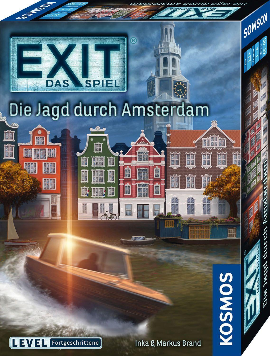 Buchcover: EXIT® - Das Spiel: Die Jagd durch Amsterdam