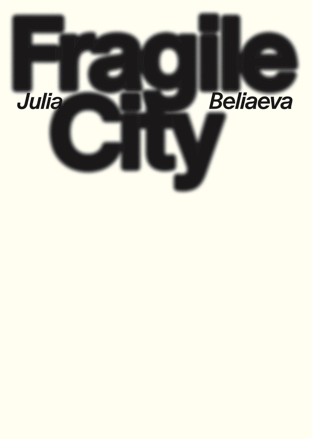 Fragile City