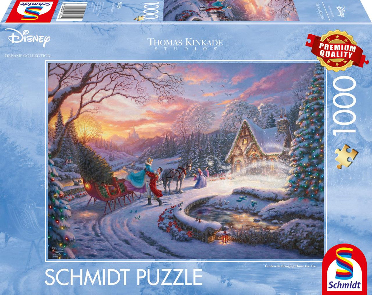 Buchcover: Thomas Kinkade Studios - Disney Cinderella Bringing Home the Tree