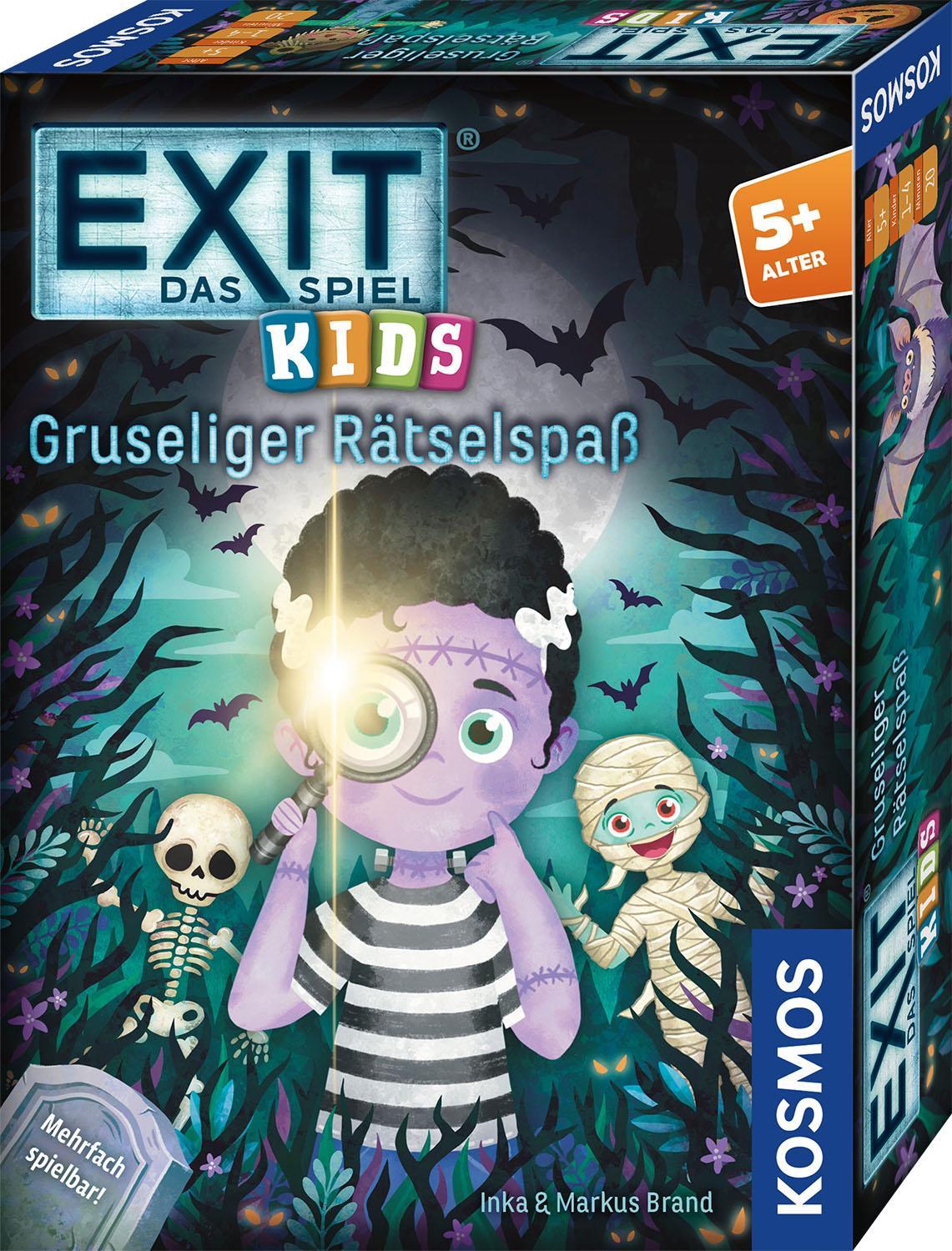 Buchcover: EXIT® - Das Spiel Kids: Gruseliger Rätselspaß