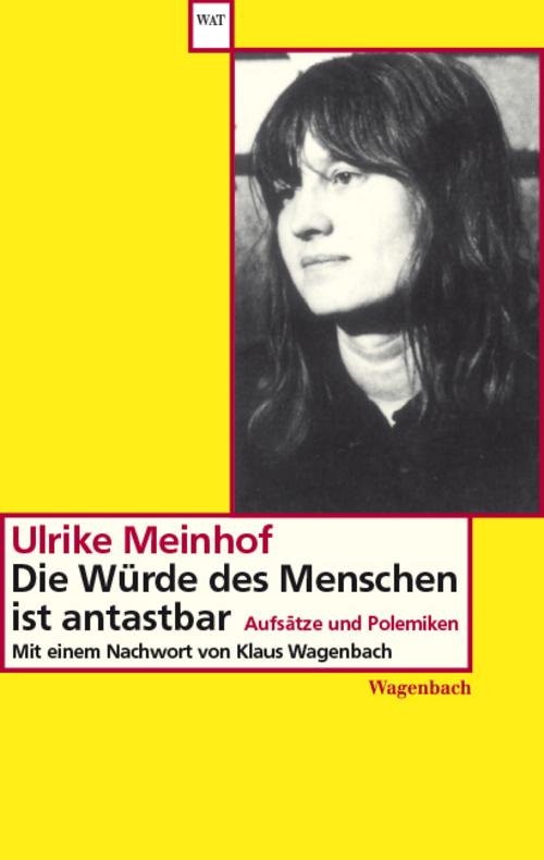 Buchcover: Die Würde des Menschen ist antastbar