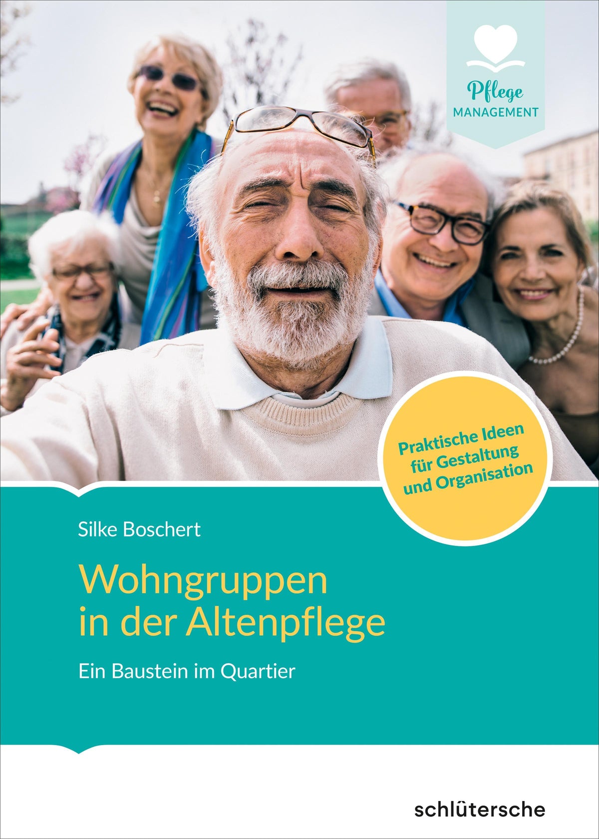 Buchcover: Wohngruppen in der Altenpflege