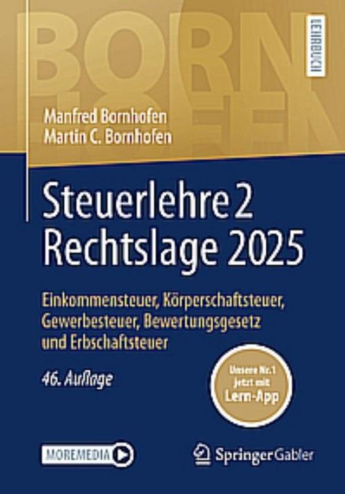 Steuerlehre 2 Rechtslage 2025