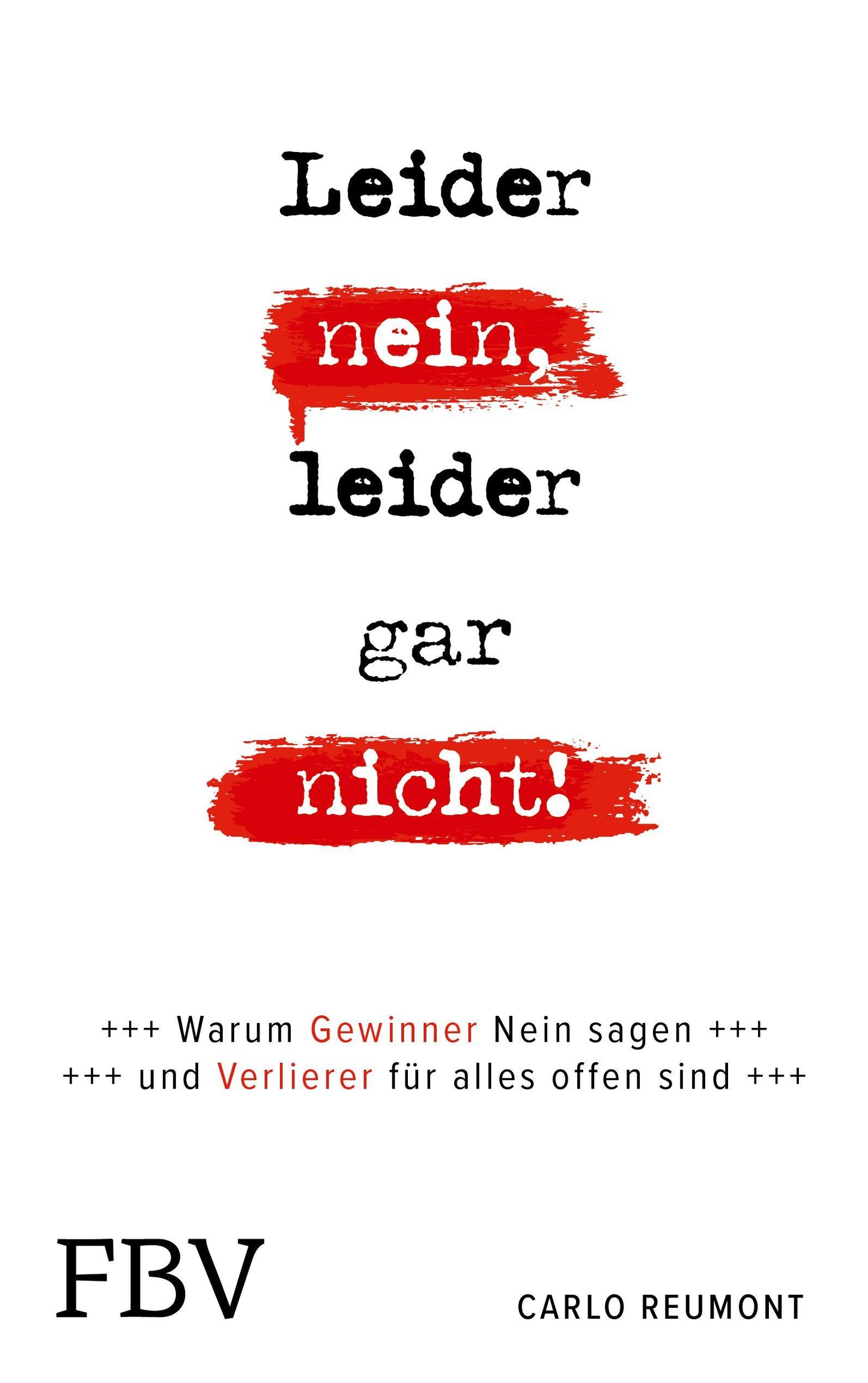 Buchcover: Leider nein, leider gar nicht