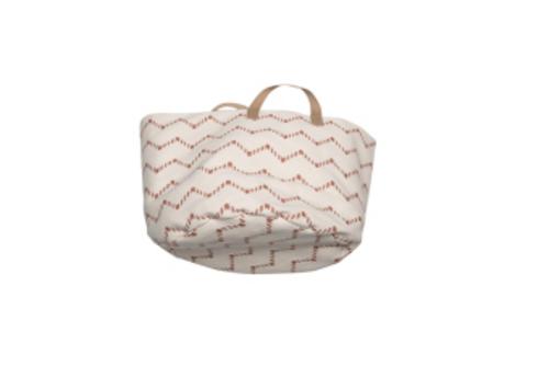 Aufbewahrungskorb \"BOHO\" rohweiß