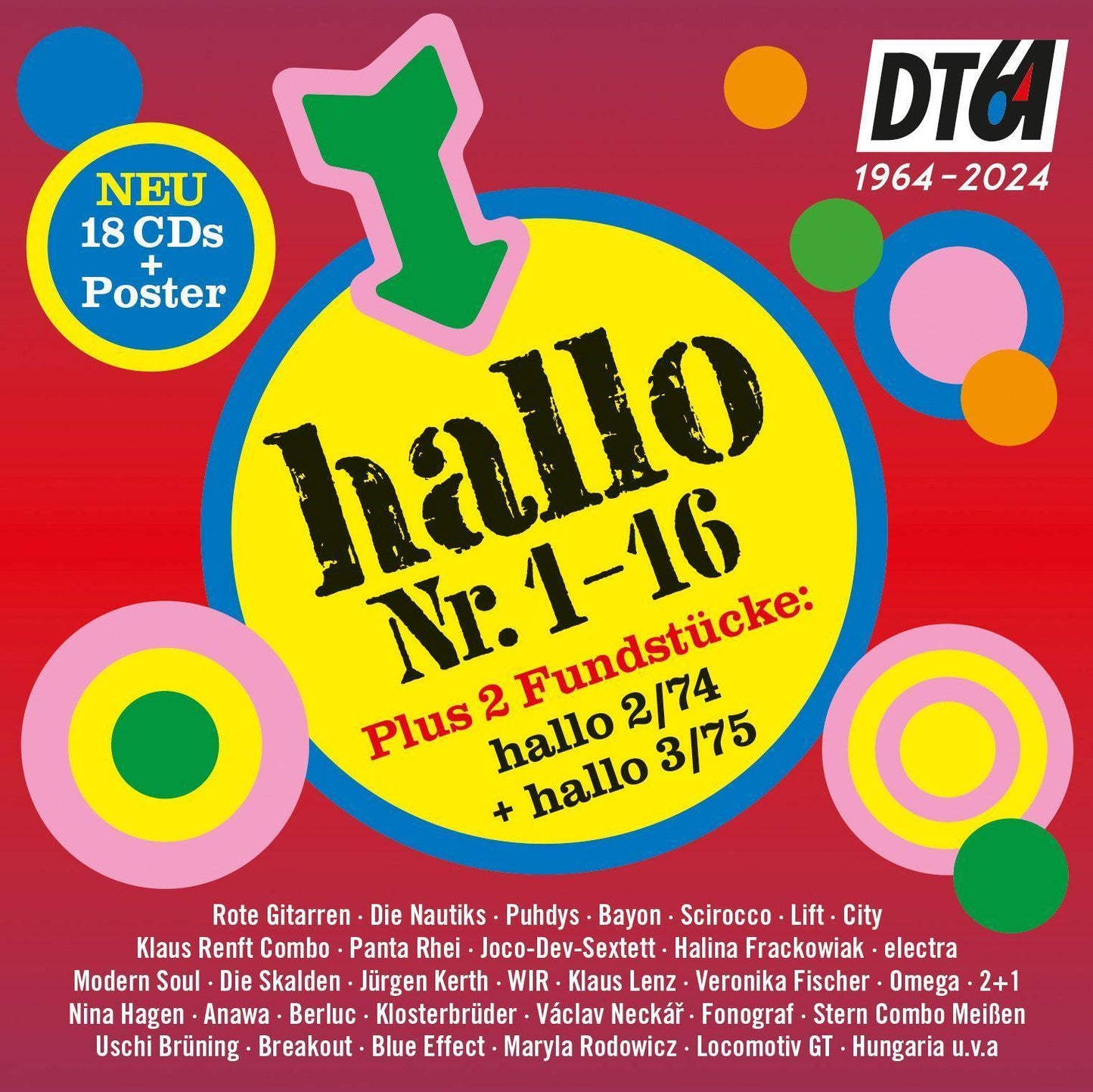 Hallo, 18 CD Box