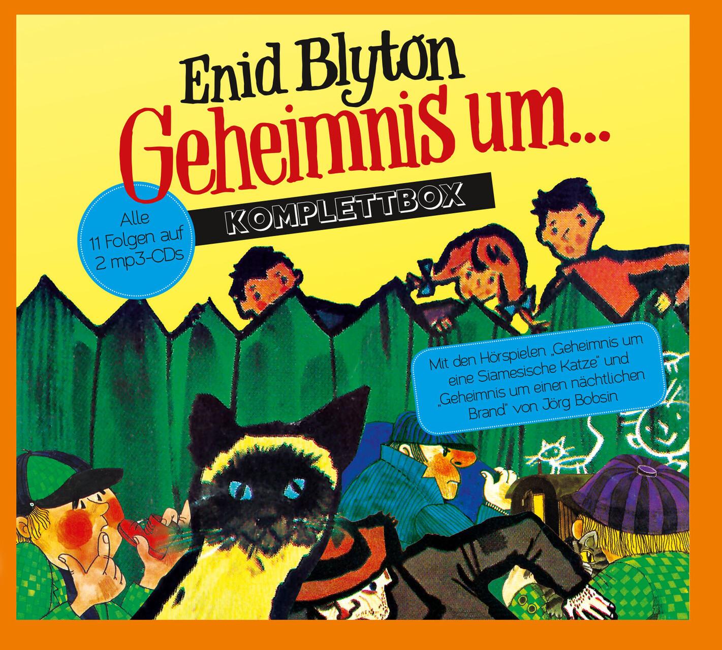 Enid Blyton - Geheimnis um... Komplettbox,2 MP3-CD