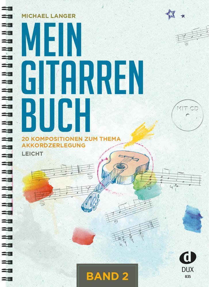 Mein Gitarrenbuch, m. Audio-CD.Bd.2