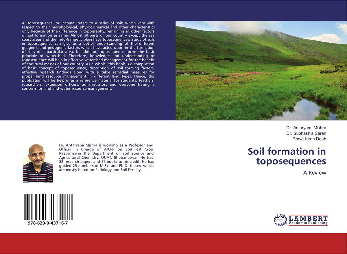 Buchcover: Soil formation in toposequences