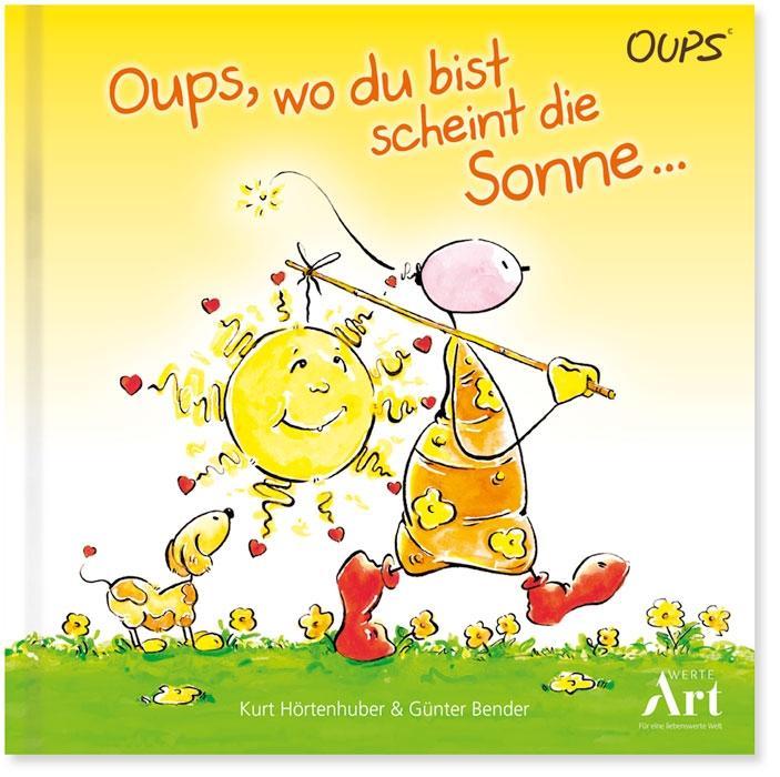 Oups Postkarten-Tischgalerie - Wo du bist scheint die Sonne