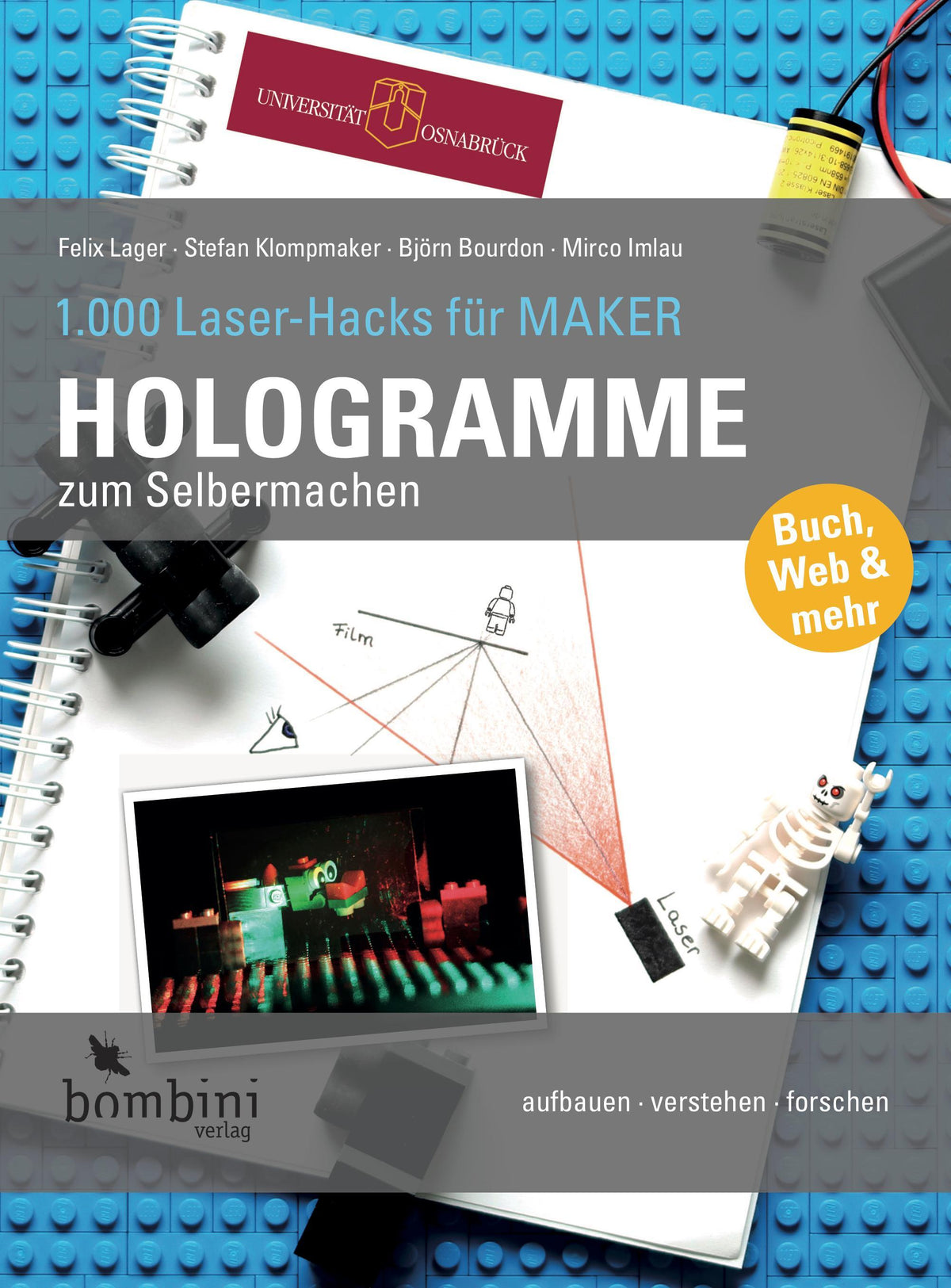 Buchcover: Hologramme zum Selbermachen