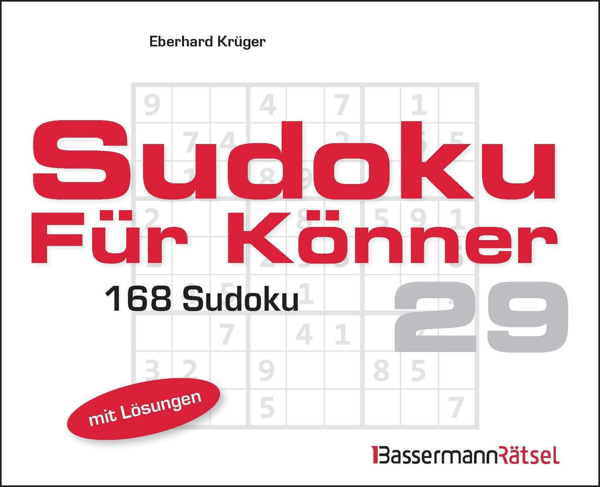 Buchcover: Sudoku für Könner 29 (5 Exemplare à 2,99 EUR)
