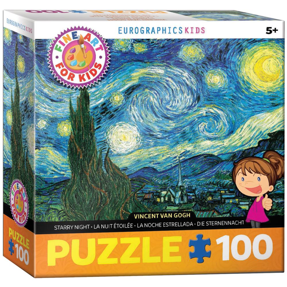 Buchcover: Sternennacht von Vincent van Gogh (Puzzle)