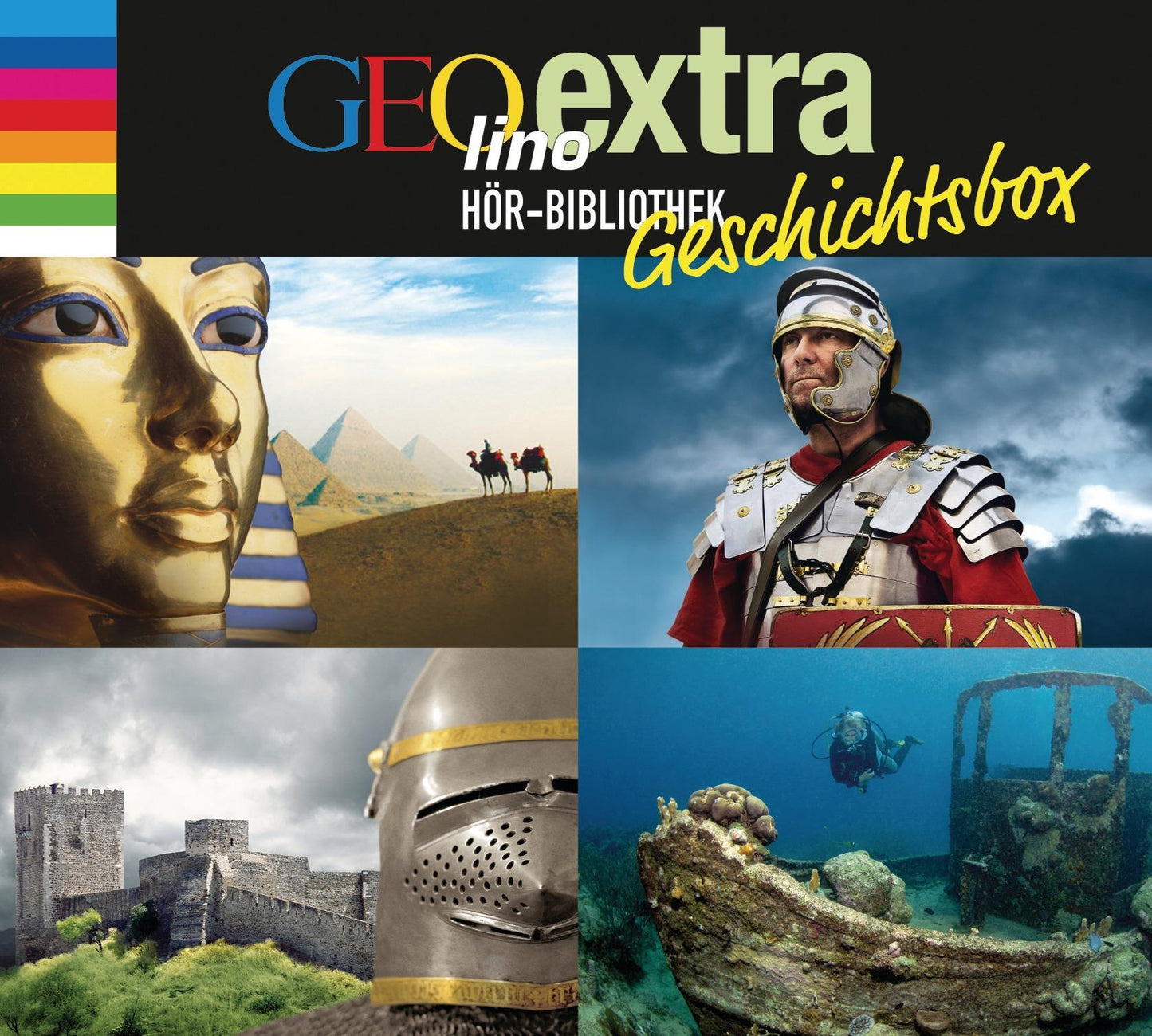 GEOlino extra Hör-Bibliothek - Geschichtsbox