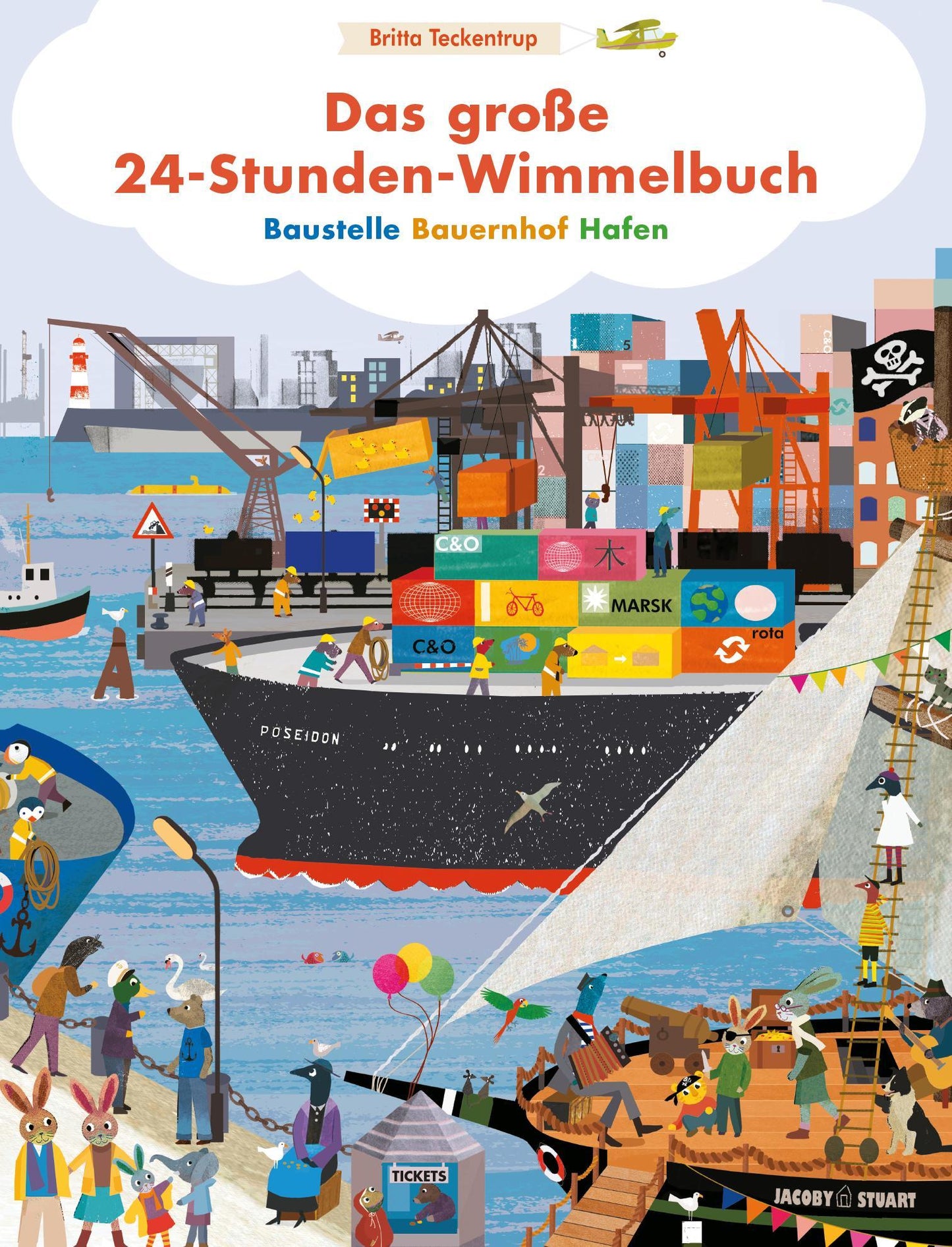 Das große 24-Stunden-Wimmelbuch