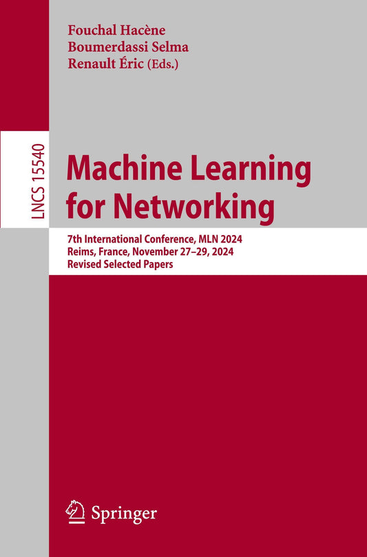 Buchcover: Machine Learning for Networking