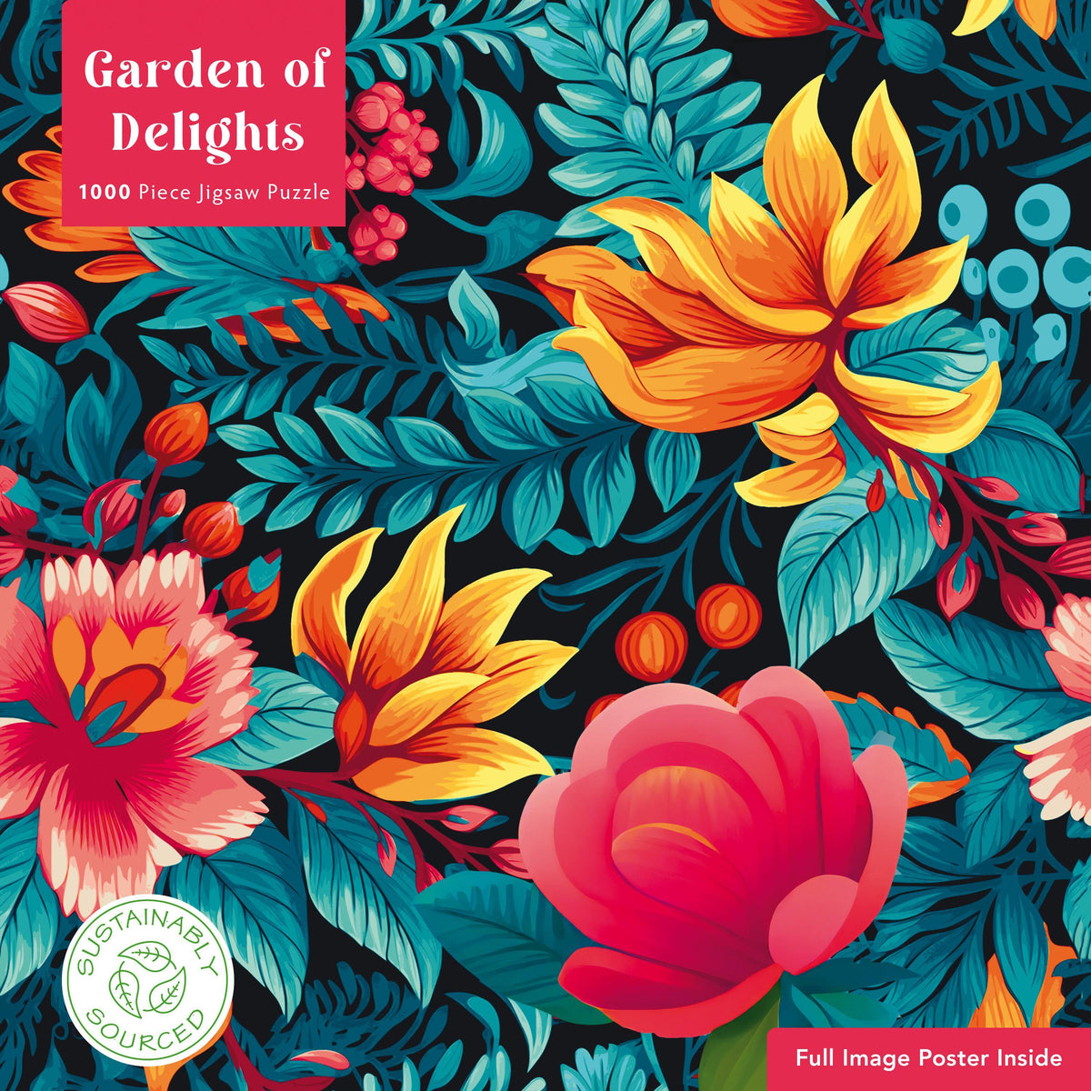 Buchcover: Puzzle - Garten der Freuden