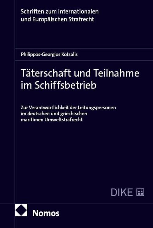 Täterschaft und Teilnahme im Schiffsbetrieb