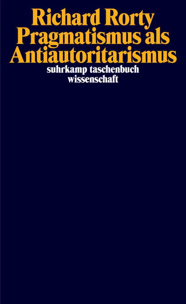 Buchcover: Pragmatismus als Antiautoritarismus