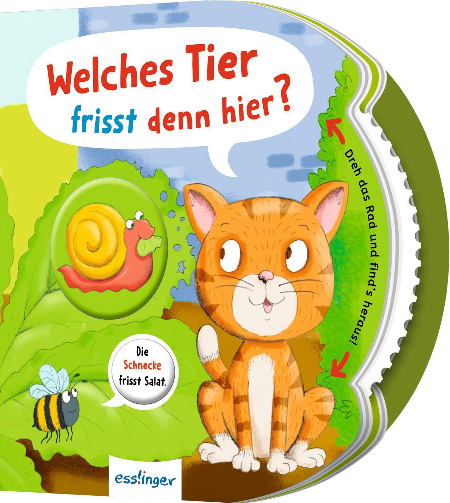 Dreh das Rad und find´s heraus!: Welches Tier frisst denn hier?