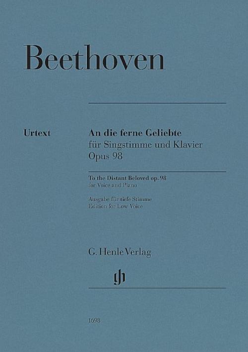 Ludwig van Beethoven - An die ferne Geliebte op. 98 für Singstimme und Klavier