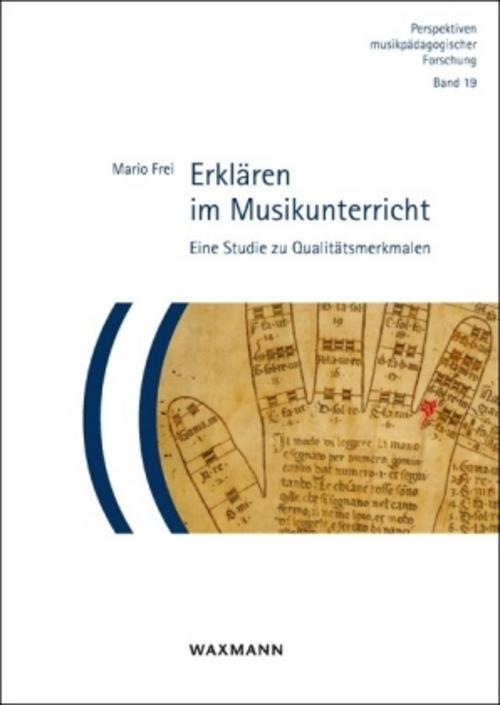 Buchcover: Erklären im Musikunterricht
