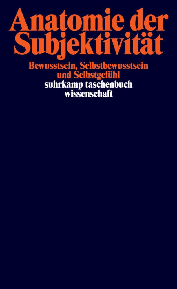 Buchcover: Anatomie der Subjektivität