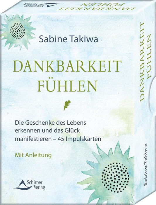 Buchcover: Dankbarkeit fühlen- Die Geschenke des Lebens erkennen und das Glück manifestieren