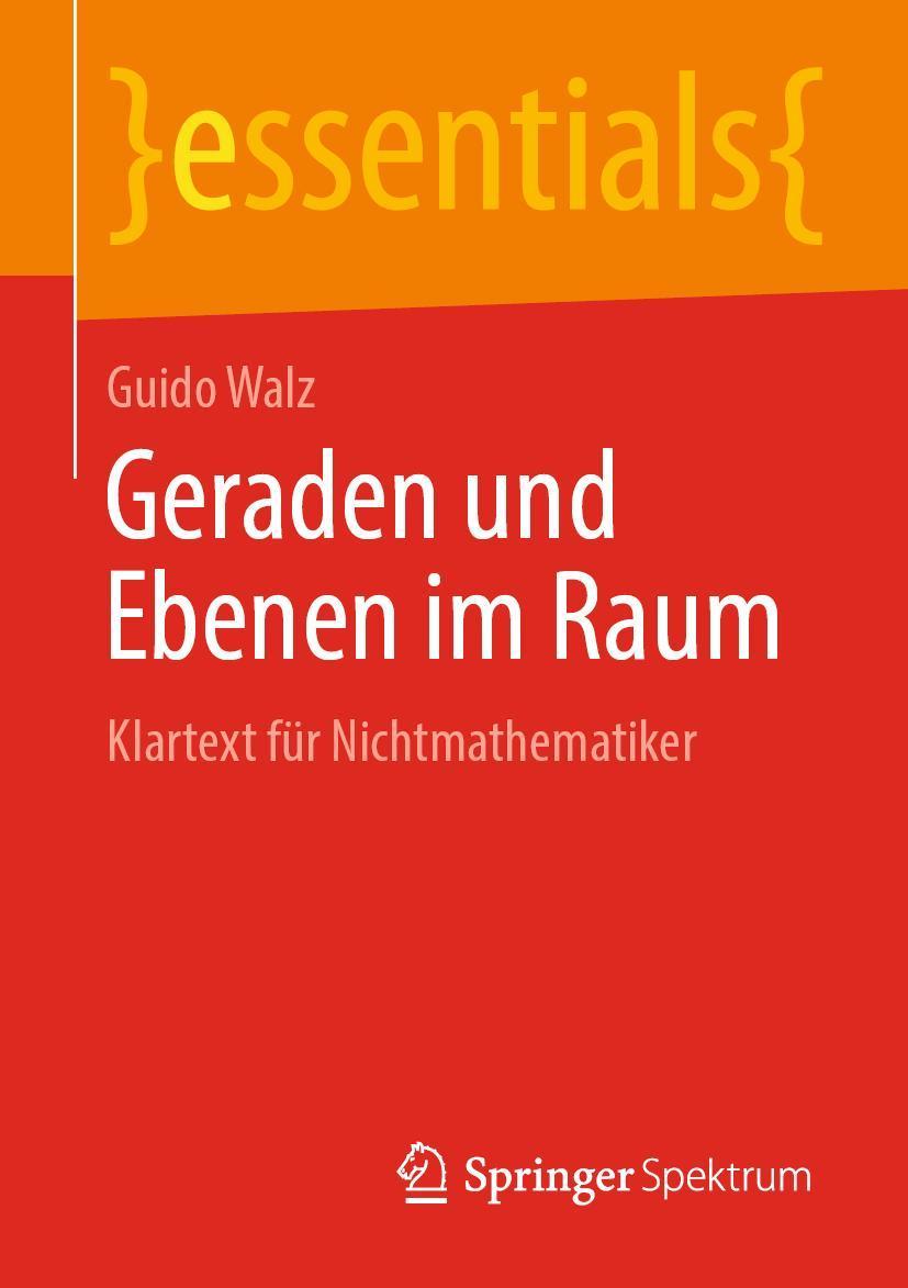 Buchcover: Geraden und Ebenen im Raum