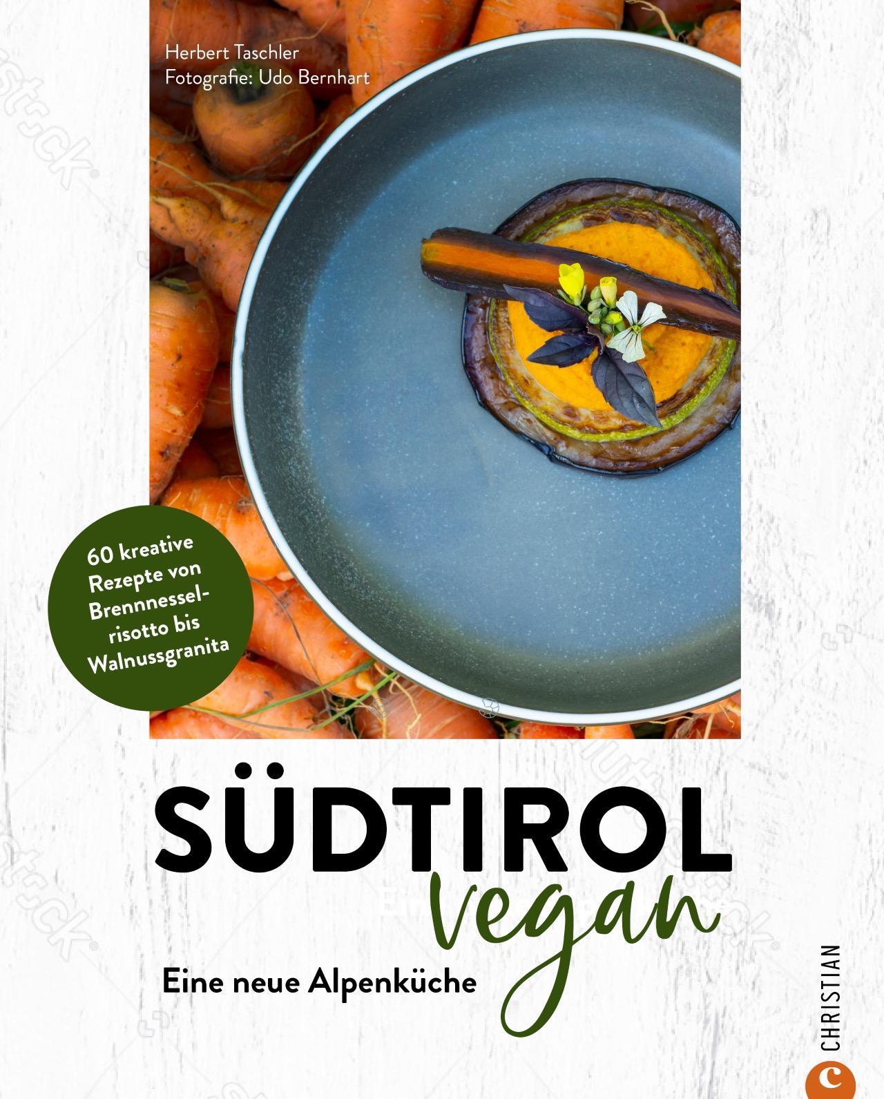 Buchcover: Südtirol vegan