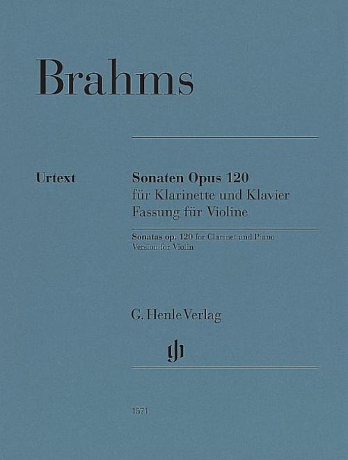 Johannes Brahms - Klarinettensonaten op. 120