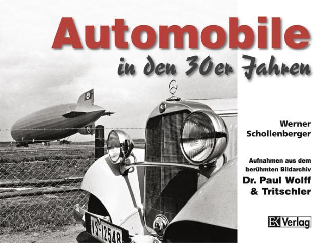 Buchcover: Automobile in den 30er Jahren